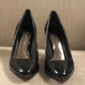 COACH Black Patent Leather Pump